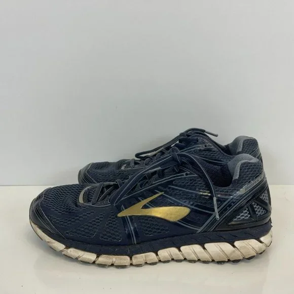 Brooks Shoes Brooks Beast Road Running Shoes Blue Gold